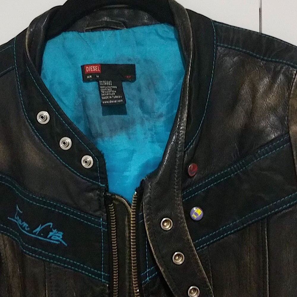Diesel Diabo RARE Leather Jacket - Picture 8 of 8